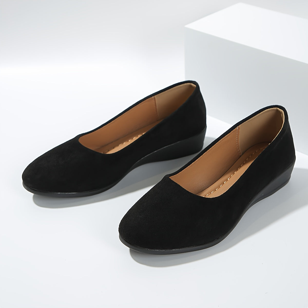 Elviera – Refined Wedge Ballerina Flats