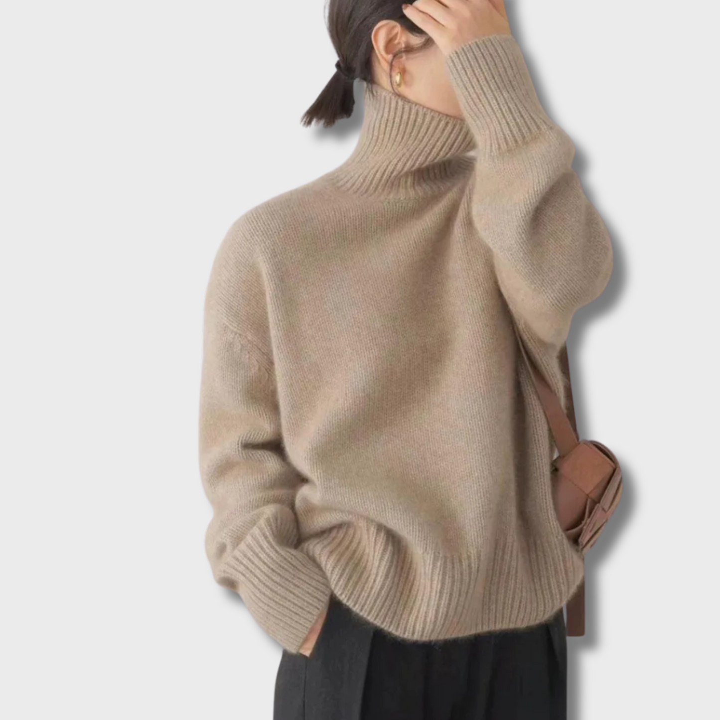 Dorianne – Refined Knit Polo Sweater