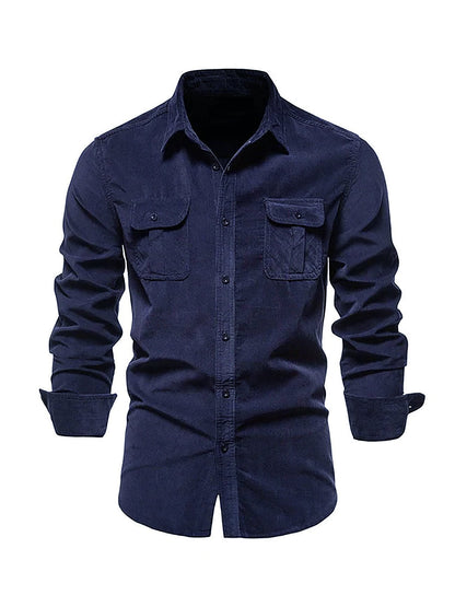 Harrison Shirt – Premium Corduroy Winter Overshirt