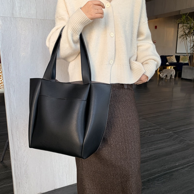Elle Vegan Leather Tote