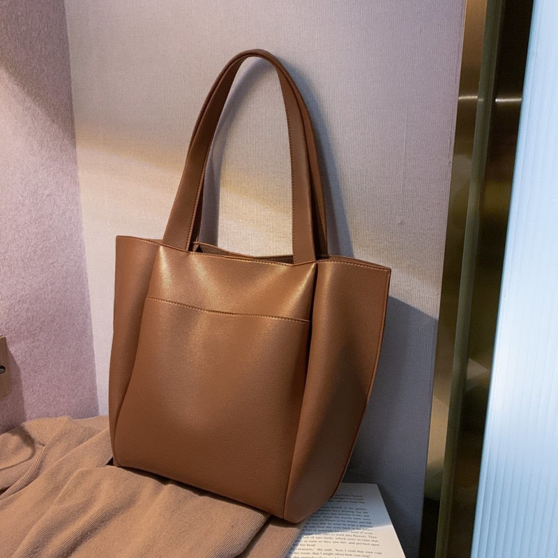 Elle Vegan Leather Tote