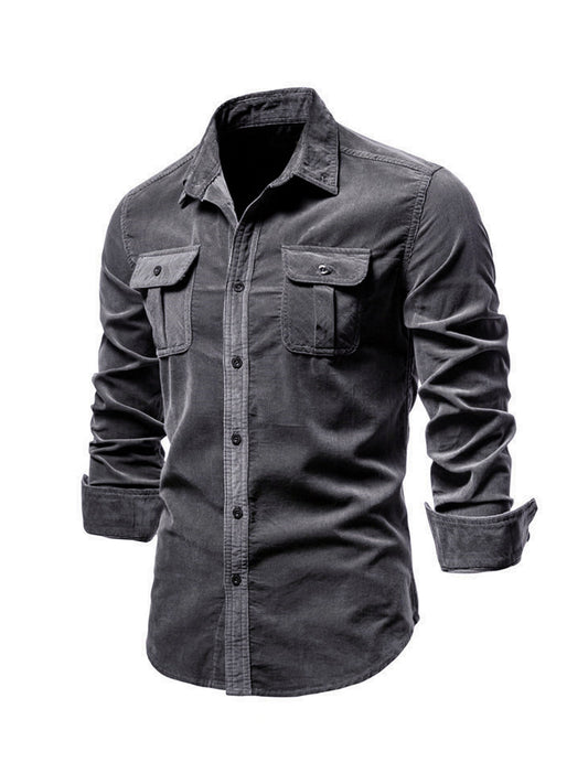 Harrison Shirt – Premium Corduroy Winter Overshirt