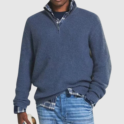 Austin - Modern Quarter-Zip Sweater