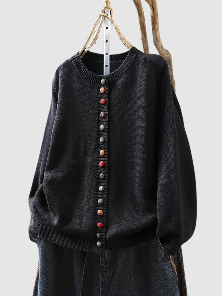 Cloe – Refined Cotton Cardigan