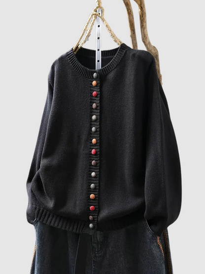 Cloe – Refined Cotton Cardigan