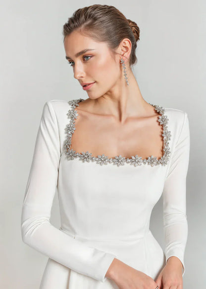 Alessia - Velvet Mini Dress