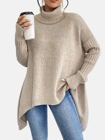 Sophie – Long Turtleneck Sweater