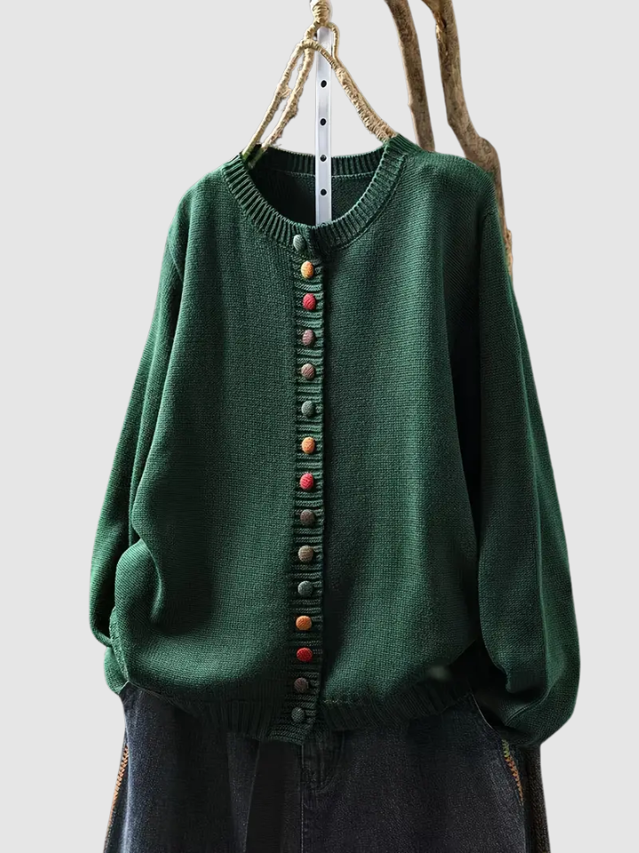 Cloe – Refined Cotton Cardigan