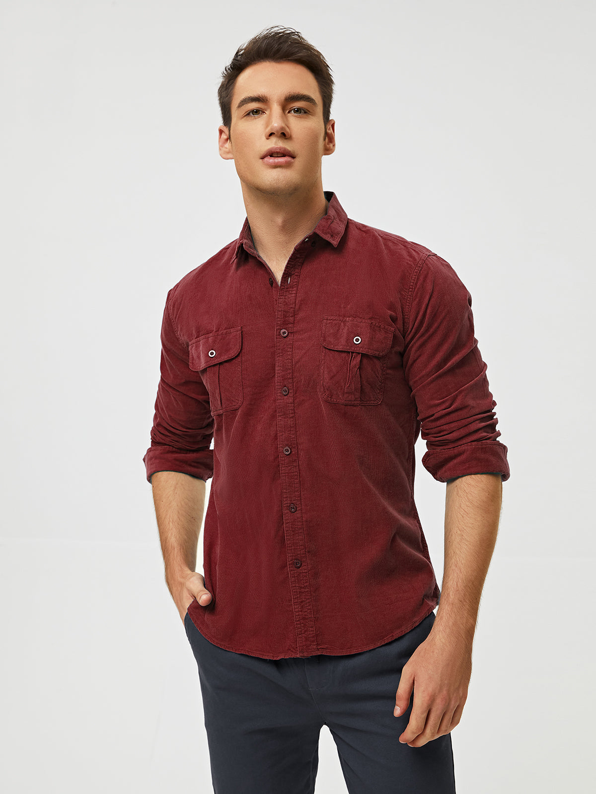 Harrison Shirt – Premium Corduroy Winter Overshirt