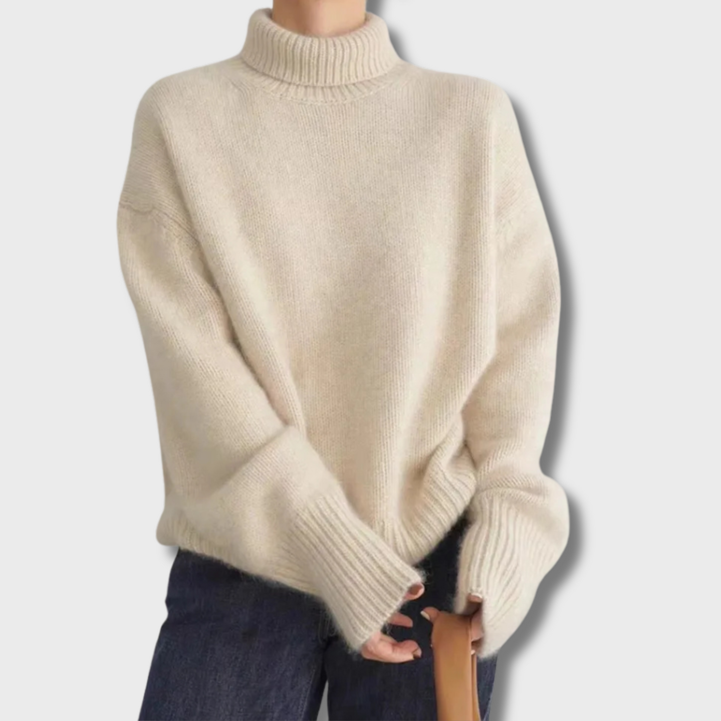 Dorianne – Refined Knit Polo Sweater