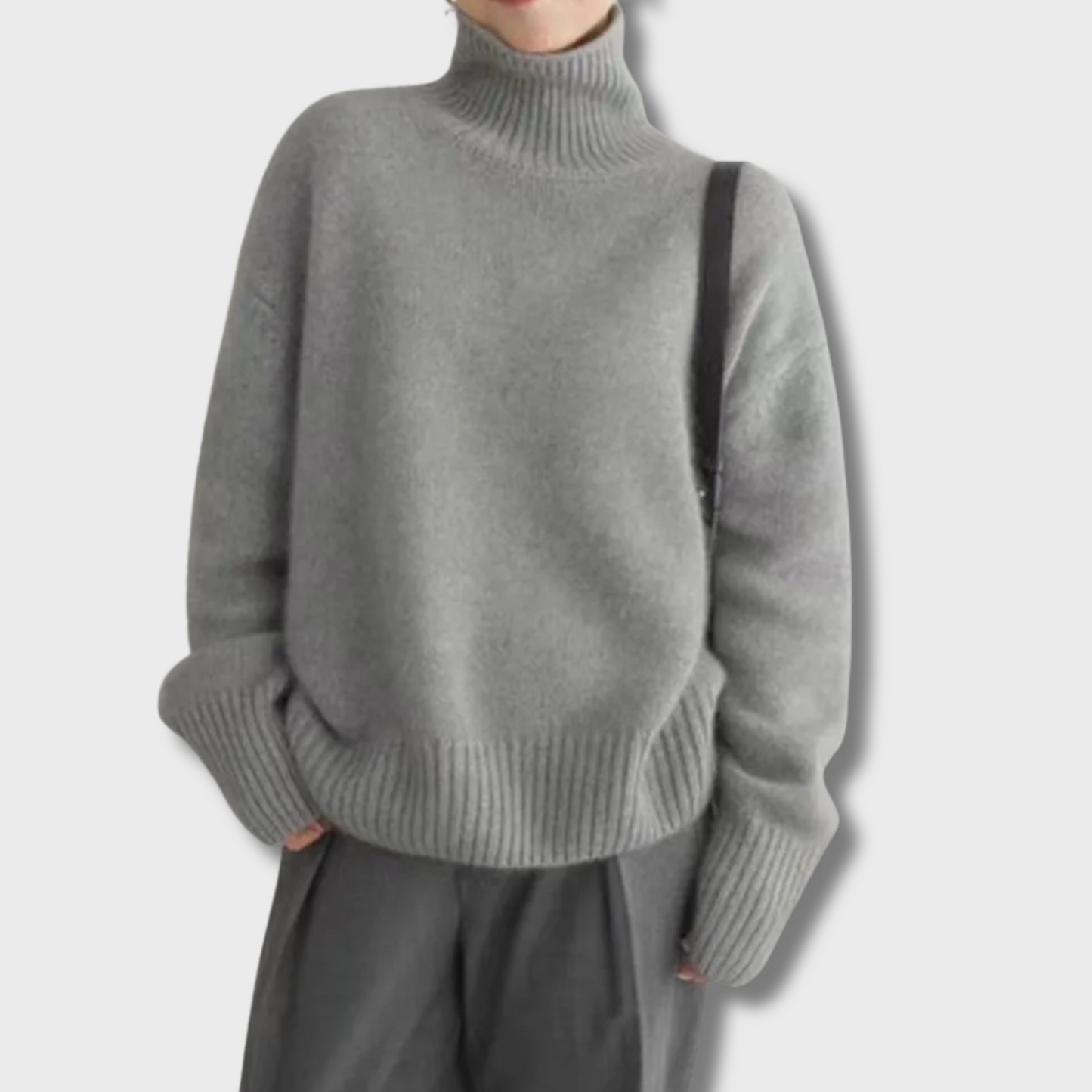 Dorianne – Refined Knit Polo Sweater