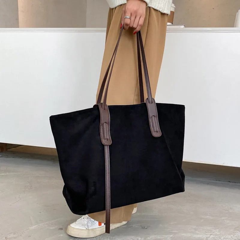 Noa Vegan Suede Tote