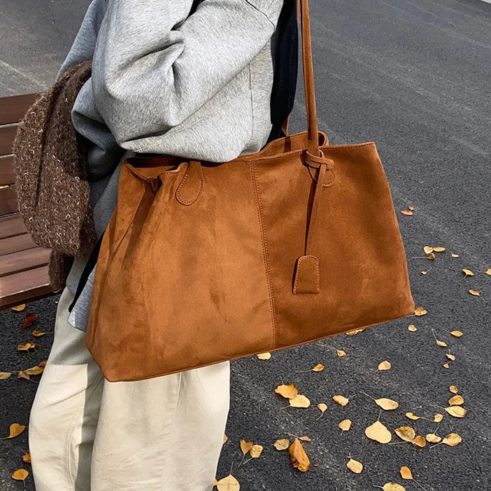 Celeste Vegan Suede XL Tote