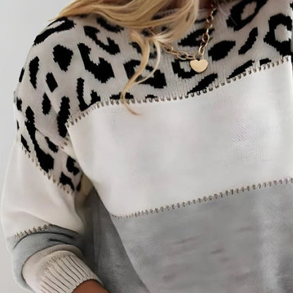 Lily | Leopard Print Casual Sweater