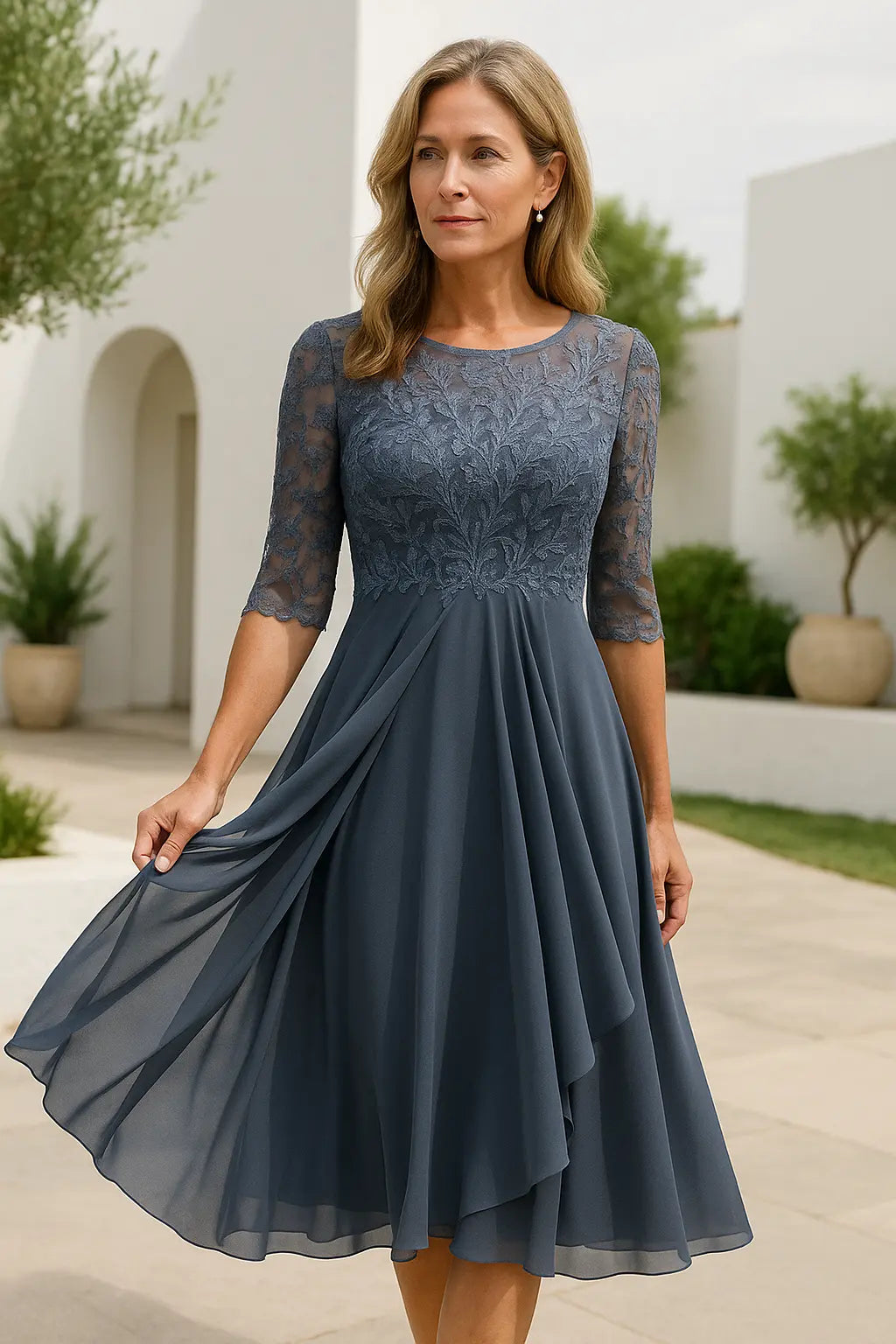 Velina Signature Midi Dress