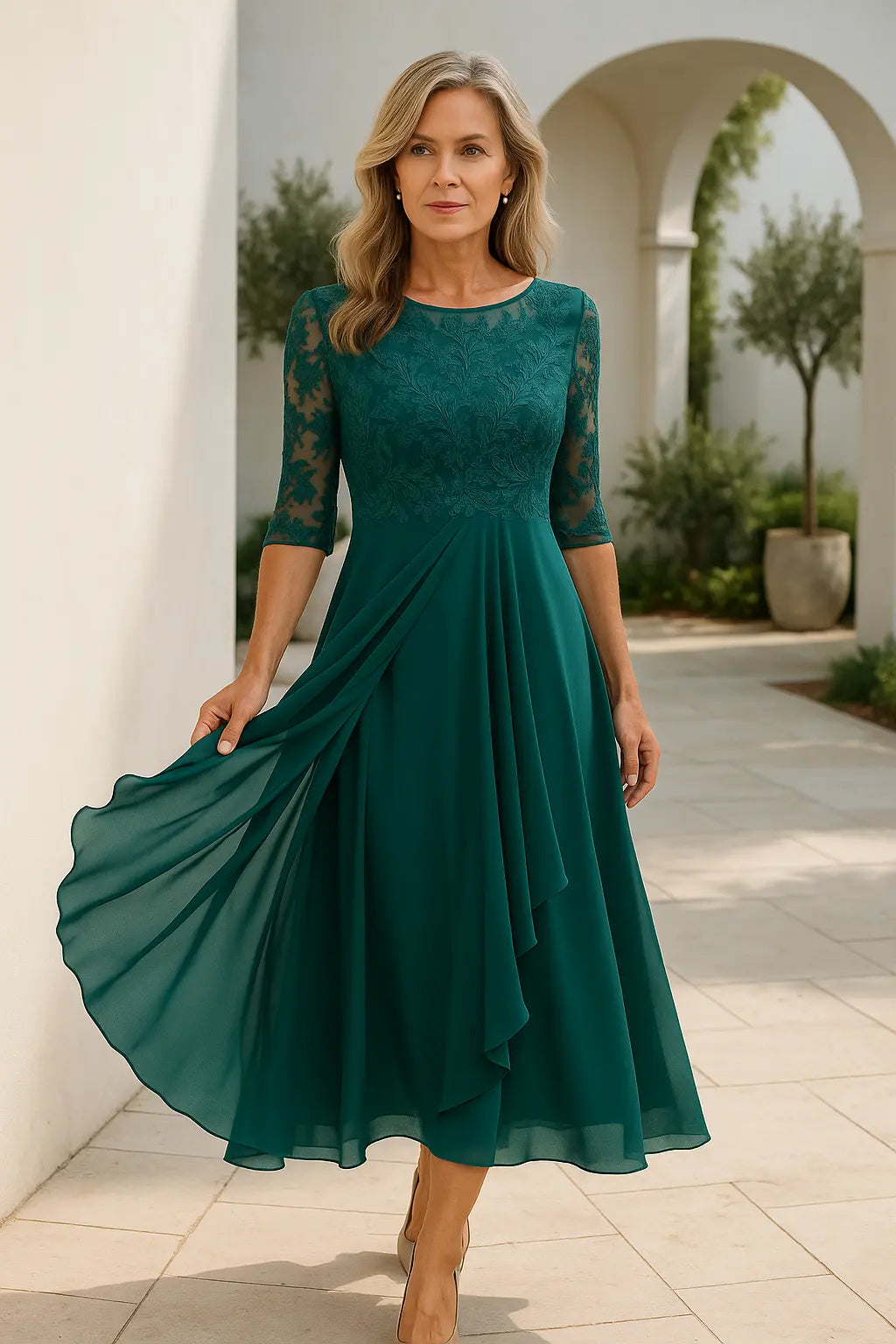 Velina Signature Midi Dress