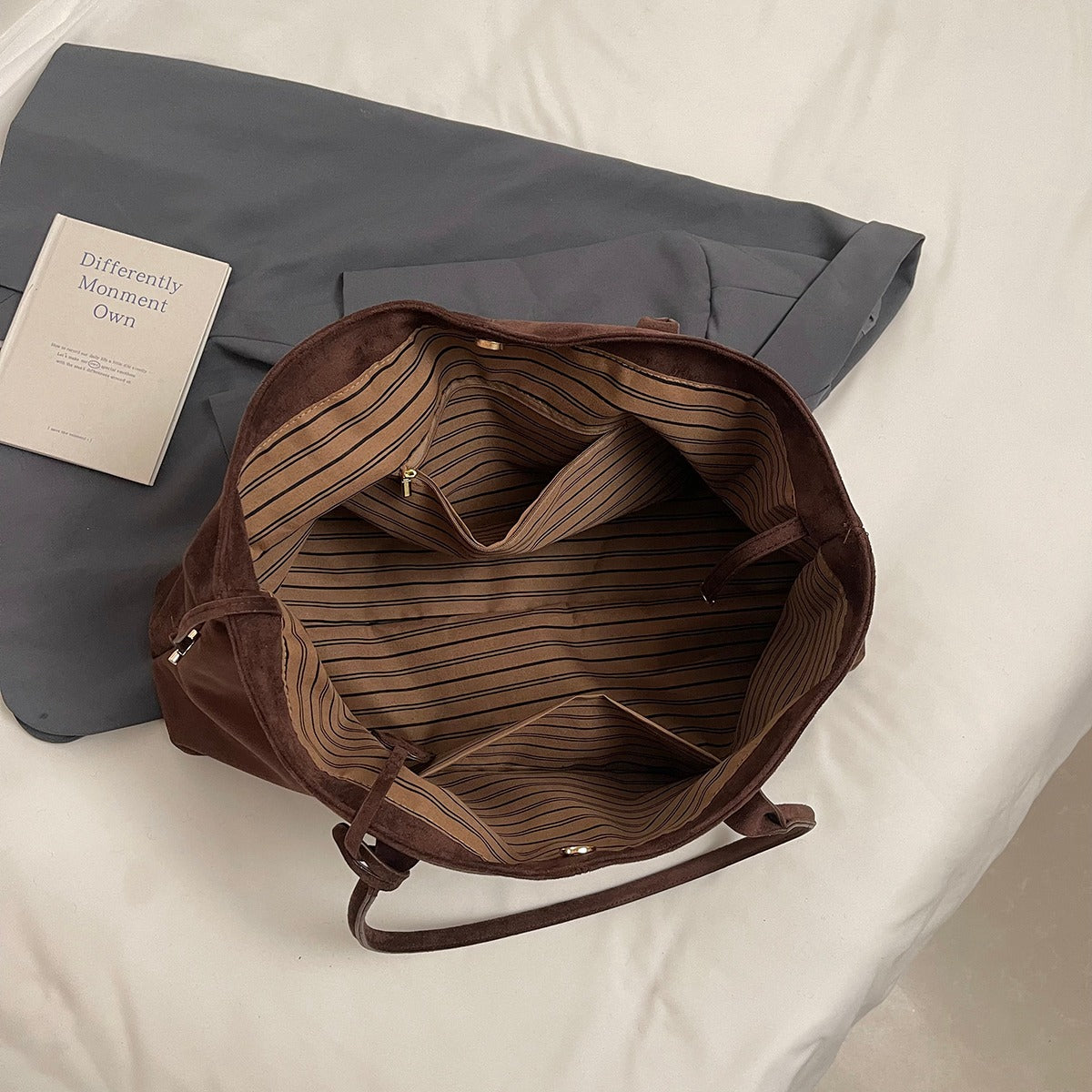 Celeste Vegan Suede XL Tote