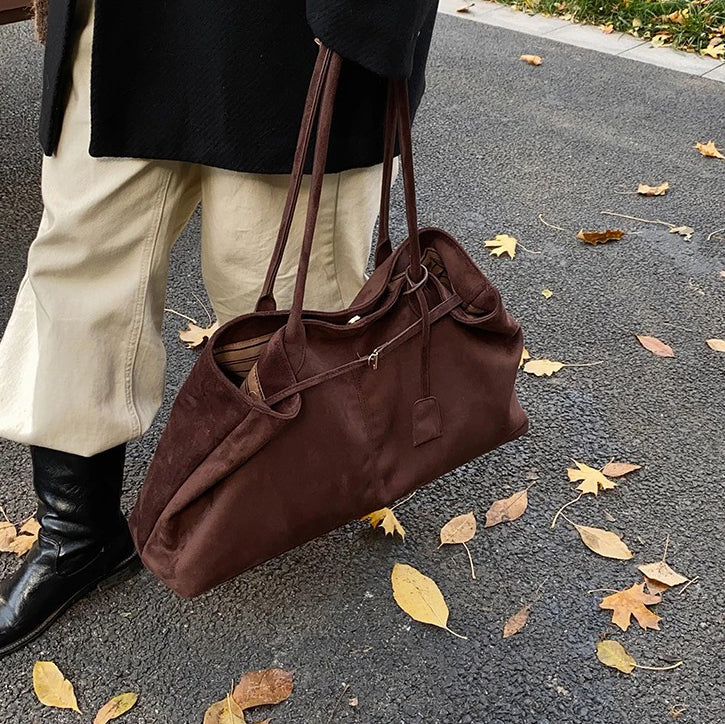 Celeste Vegan Suede XL Tote
