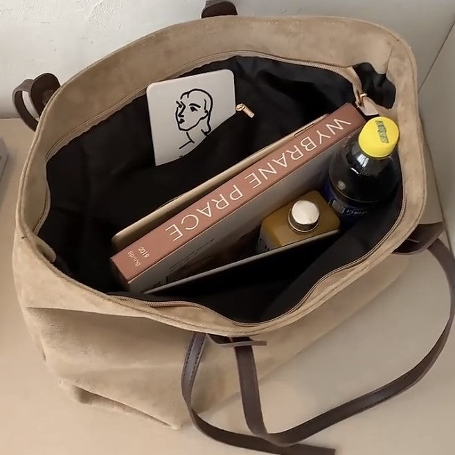 Noa Vegan Suede Tote
