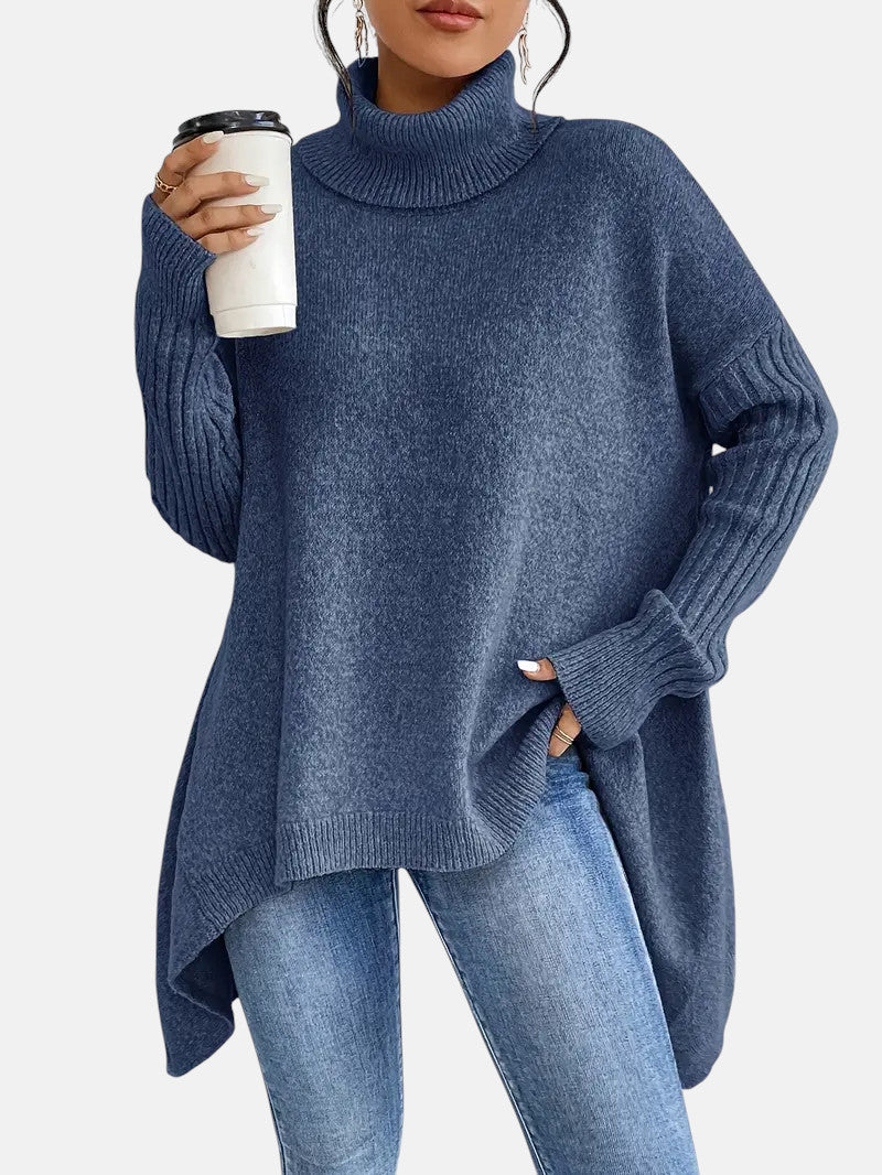 Sophie – Long Turtleneck Sweater