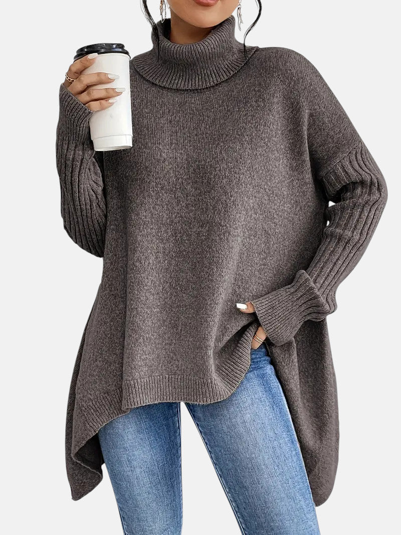 Sophie – Long Turtleneck Sweater
