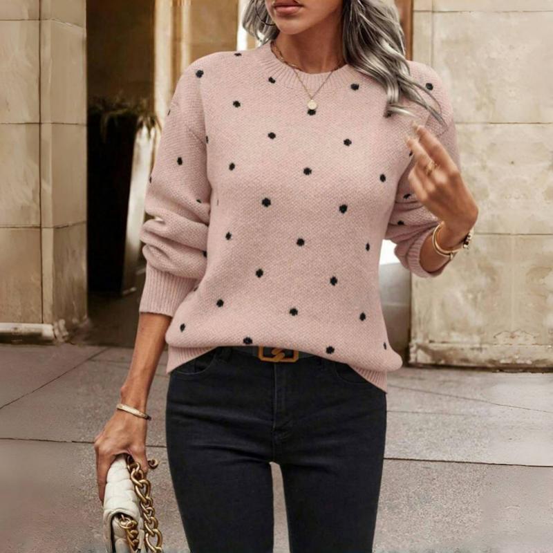 Valeria – Chic Polka Dot Knit