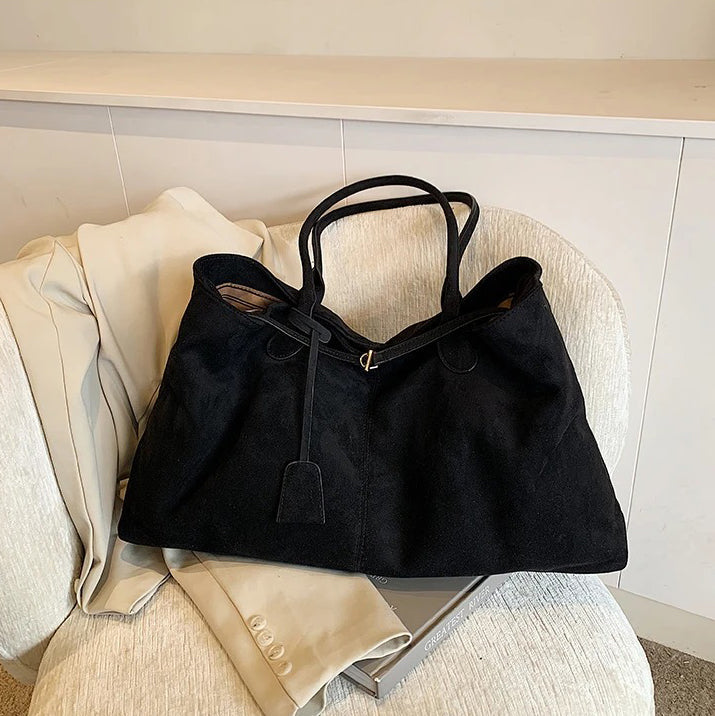 Celeste Vegan Suede XL Tote