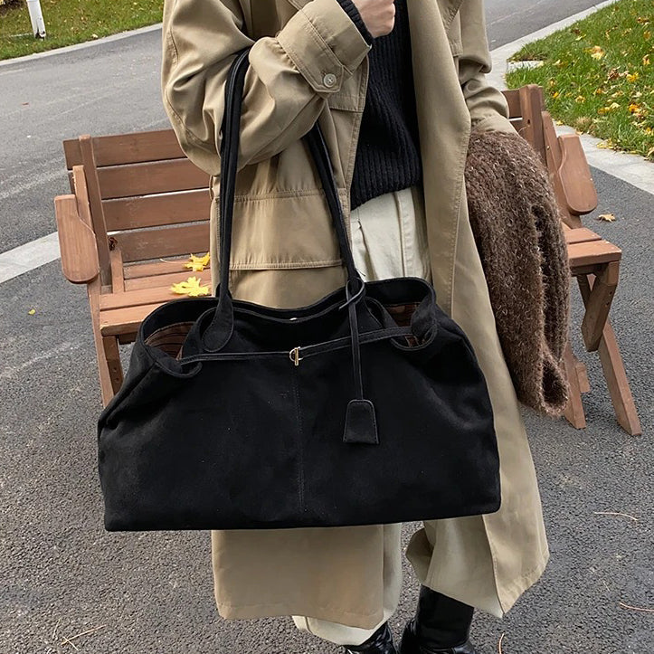 Celeste Vegan Suede XL Tote