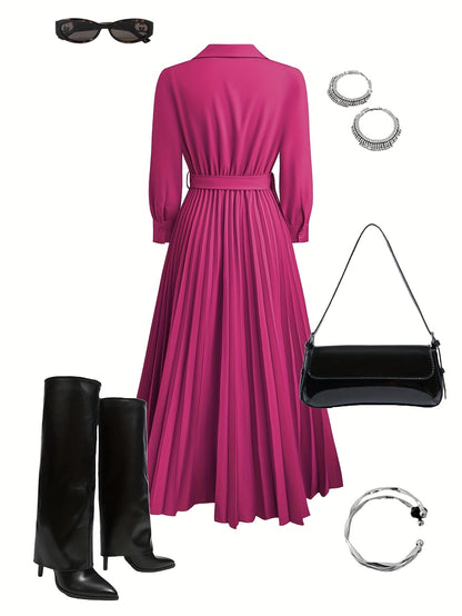 Amelie – Casual Elegance Midi Dress