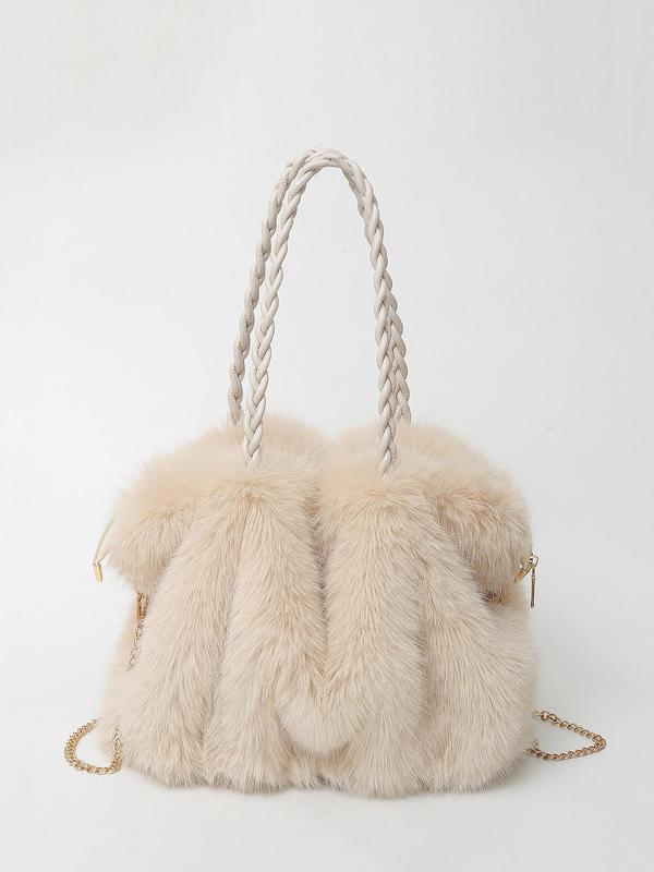 Emerson - Vegan Fur Shoulder Bag