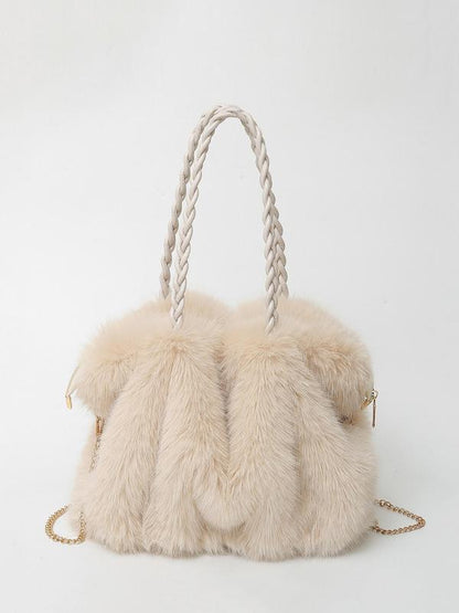 Emerson - Vegan Fur Shoulder Bag