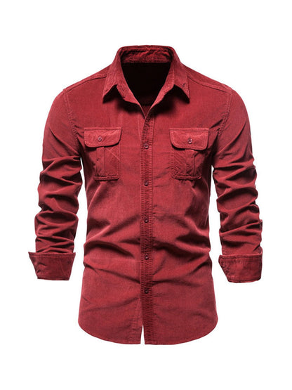 Harrison Shirt – Premium Corduroy Winter Overshirt