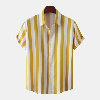 Belgrave Shirt – Premium Striped Summer Weave