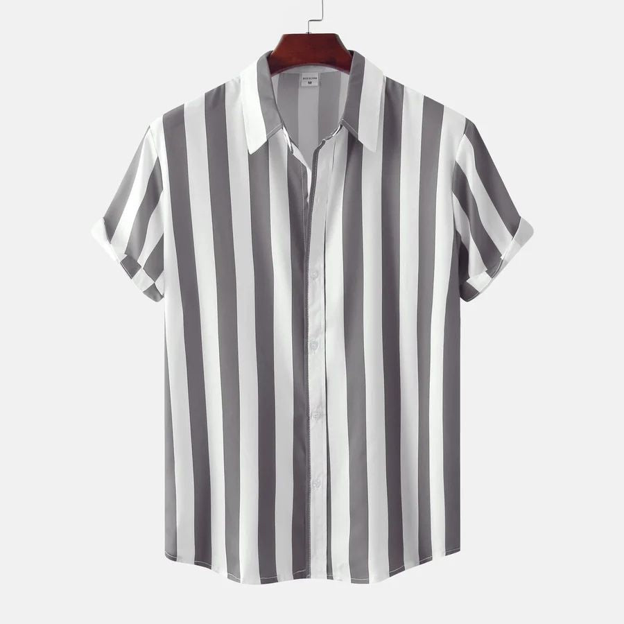 Belgrave Shirt – Premium Striped Summer Weave
