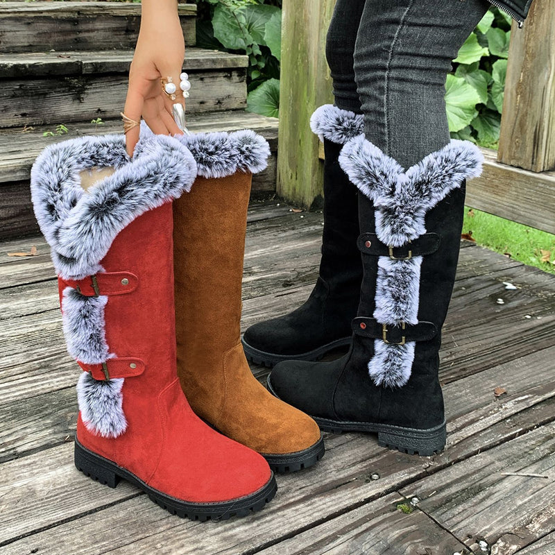 Wintervale – Cozy Mid-Calf Snow Boots