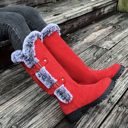 Wintervale – Cozy Mid-Calf Snow Boots