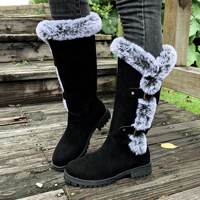 Wintervale – Cozy Mid-Calf Snow Boots