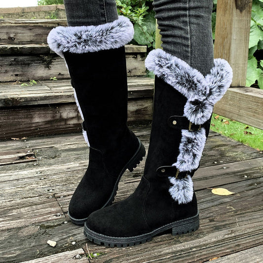Wintervale – Cozy Mid-Calf Snow Boots