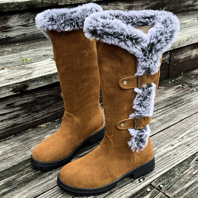 Wintervale – Cozy Mid-Calf Snow Boots