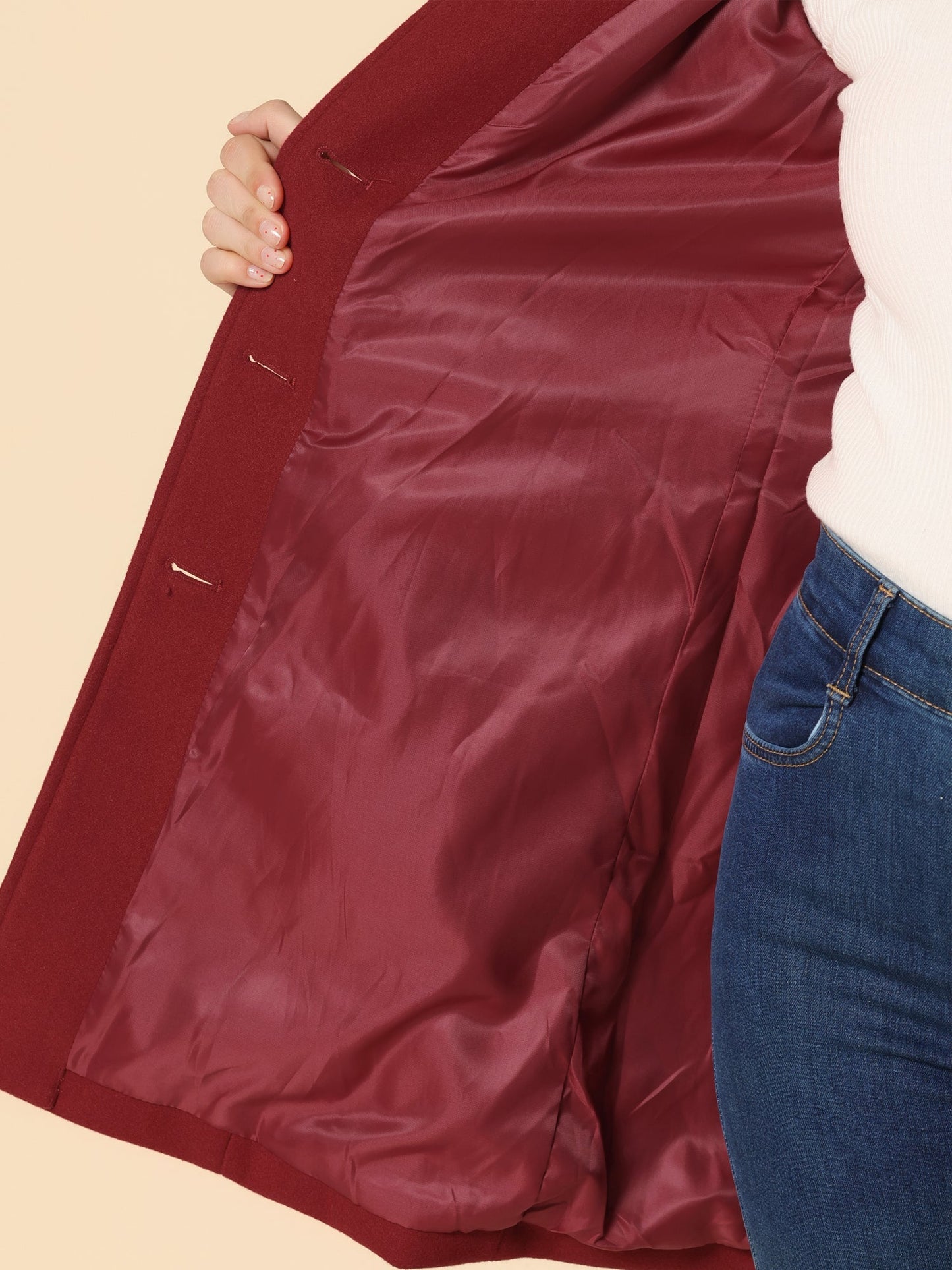 Kimmy – Chic Winter Trench Coat